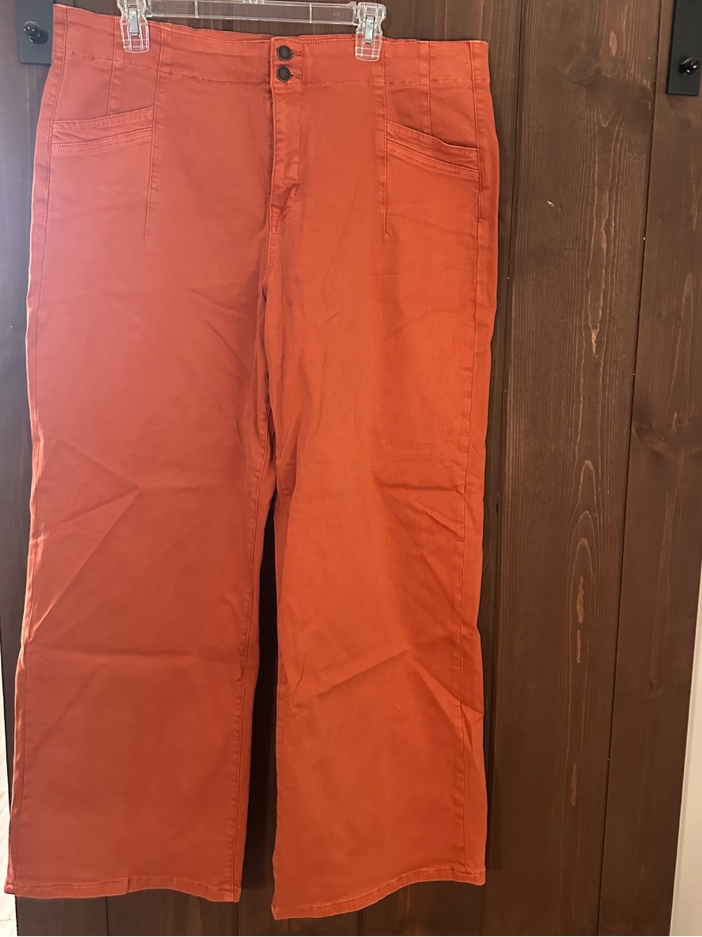 Mica Los Angeles Rust Orange Trousers
